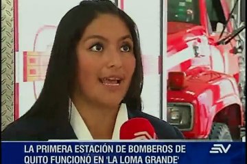 Primera estación de bomberos de Quito