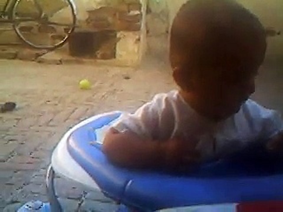 Azan Asif , in early age