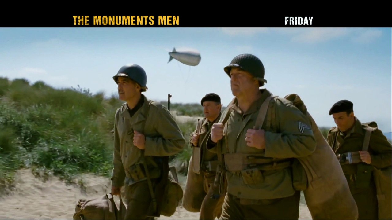 THE MONUMENTS MEN Superbowl Trailer (2014)