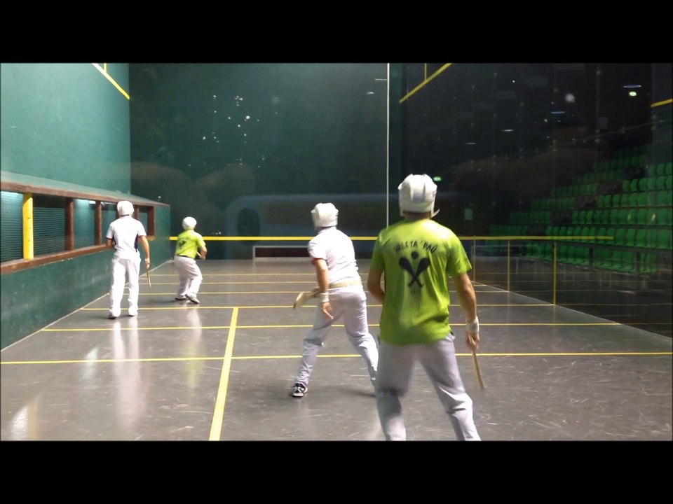 Paleta Pau 2014: Demi-Finale: Cabane J / Duplaa P contre Cabanero K / Lolibe A
