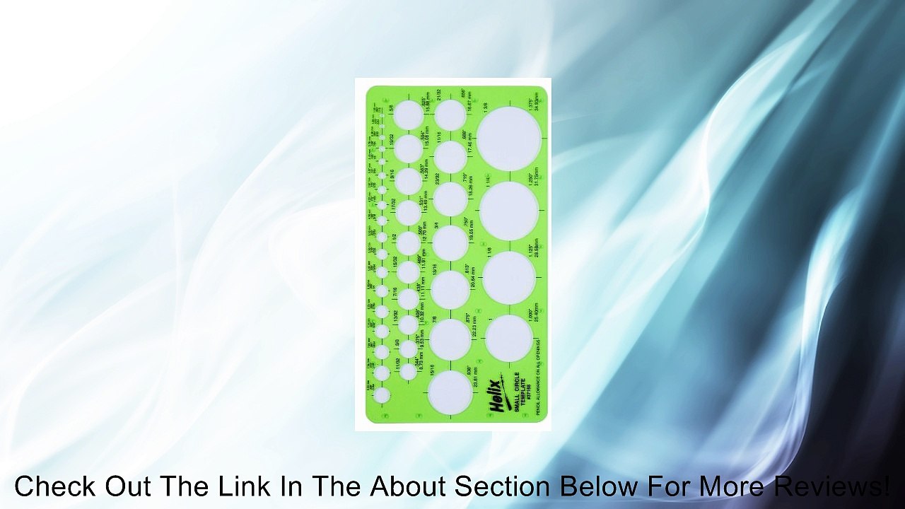 Helix Small Circle Template (37168) Review