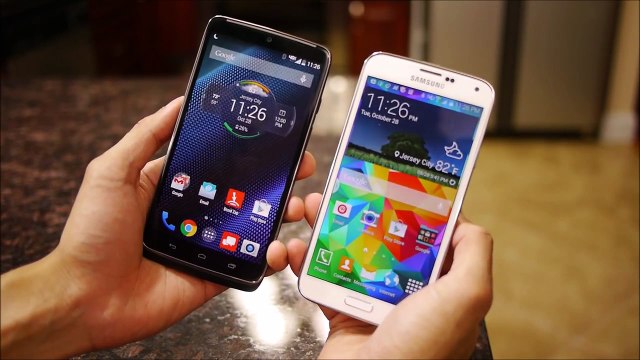 Motorola DROID Turbo versus Samsung Galaxy S5 - first look