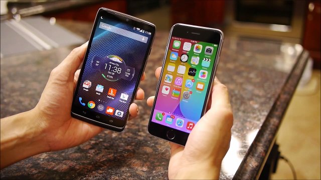Motorola DROID Turbo vs Apple iPhone 6 - first look