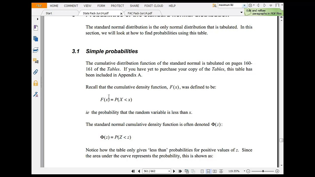 Normal Distribtions - ACET Prep Online Course