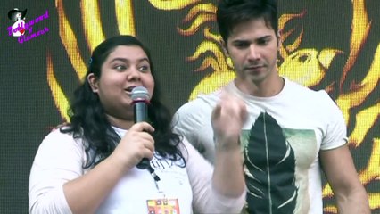 Promotion of Varun Dhawan's Film 'Badlapur'  at College Festival 'Kshitij 14'