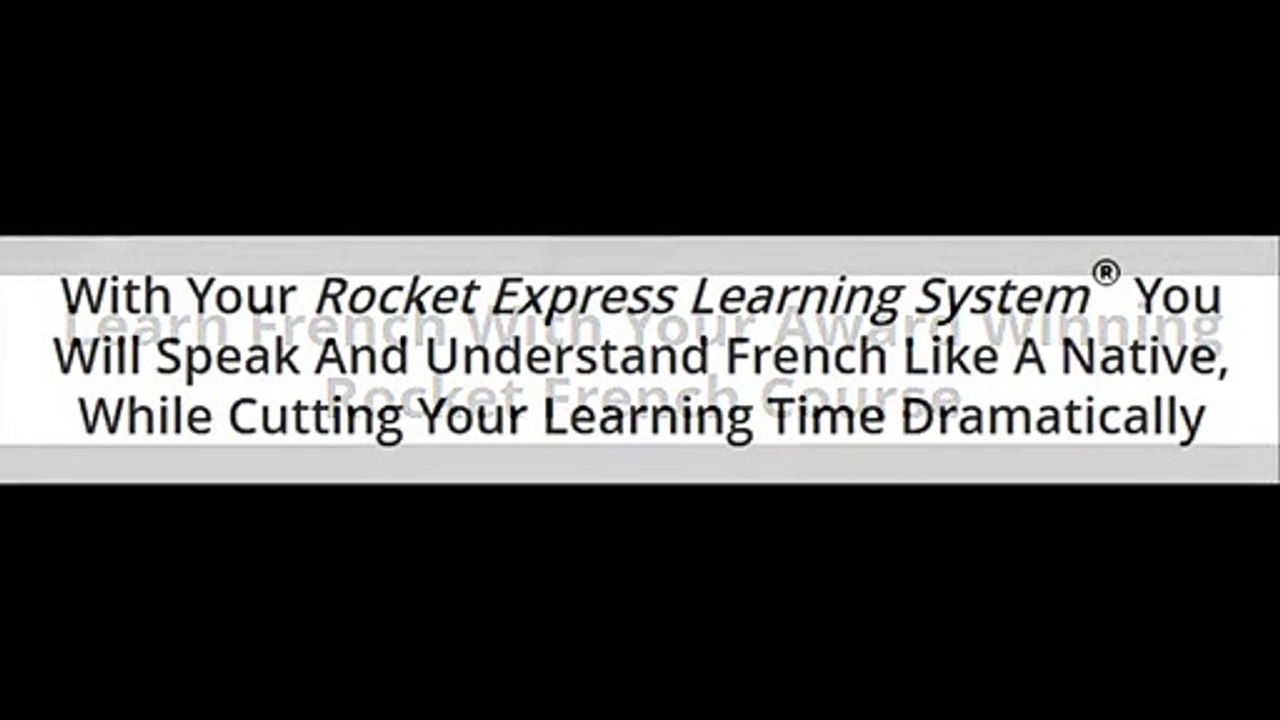 Rocket French Course