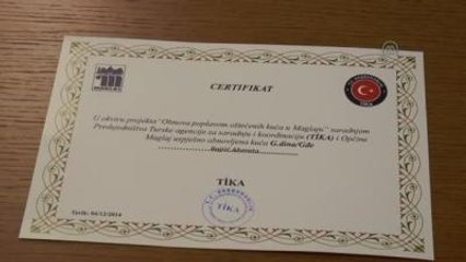 Tika'dan Bosnalı Selzedelere Yardım Eli