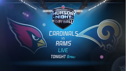 TNF Cardinals Rams Tonight PROMO