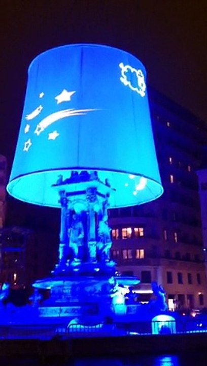 Place des Jacobins - Lyon - Fête des Lumières 2014