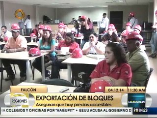 70 mil bloques diarios produce el Complejo Alfarero Jirajara en Falcón