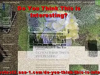 Do You Think This is Interesting?