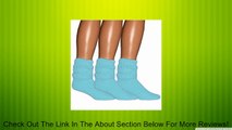 Luxury Divas Pastel Blue All Cotton 3 Pack Heavy Slouch Socks Review
