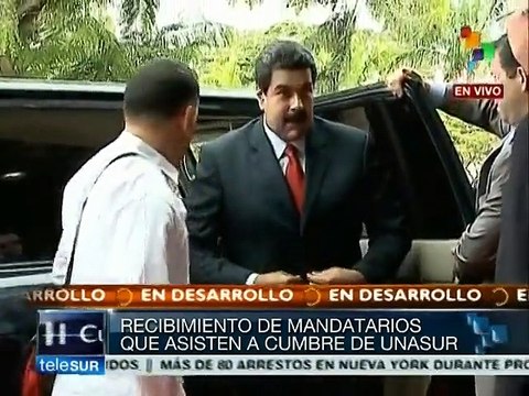 Llega Nicolás Maduro a Ecuador para participar en Cumbre de UNASUR