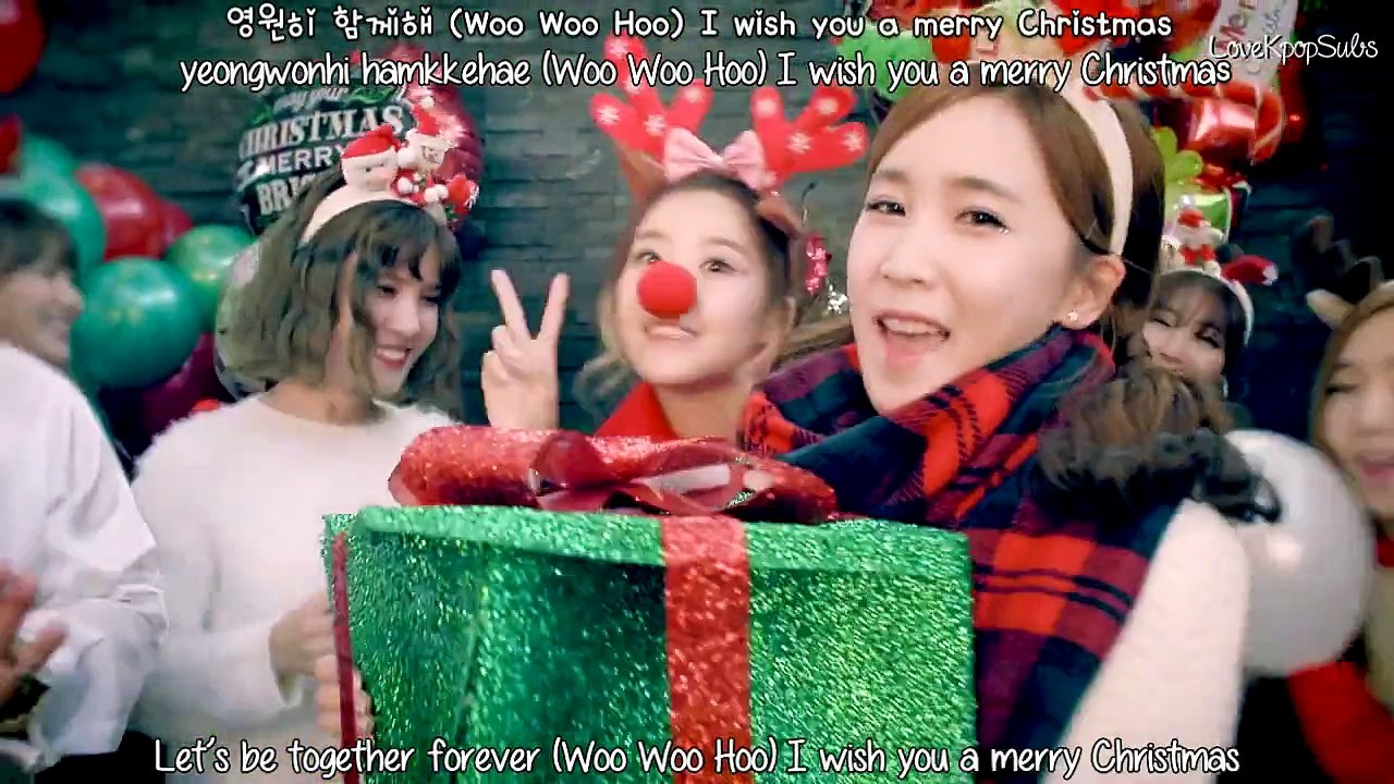Crayon Pop, K-Much, Bob Girls, Zanzan - Love Christmas MV [English subs + Romanization + Hangul] HD