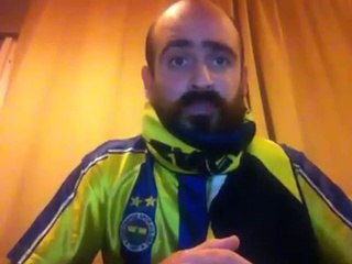 Emre Bölezoğlu'nu sakin olmaya davet eden Fenerbahçe taraftarı