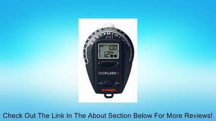 Gossen GO 4007-2 Digiflash Light Meter 2 (Black) Review