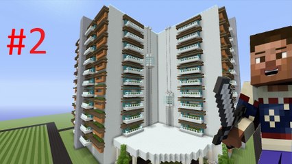 How to Build a Modern Hotel in Minecraft - Part 2