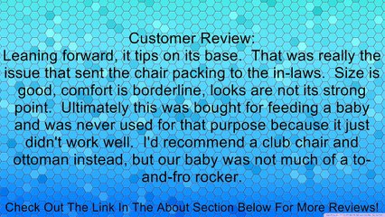 Plus+Size Living Brylanehome Extra Wide Glider With Ottoman Review