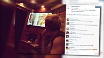 Aaron Carter Posts #ThrowbackThursday Photo While Watching Lizzie McGuire