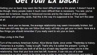 Text Your EX Back Advices Part4