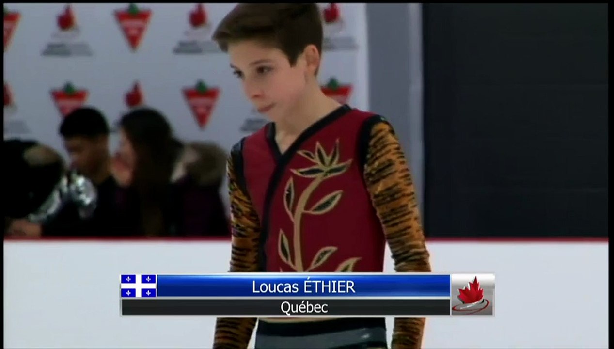 Loucas Éthier QC - Pre Novice Men Free (REPLAY)