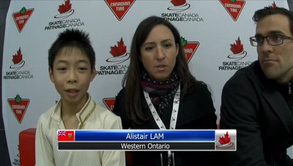 Alexis Lay QC - Pre Novice Men Free (REPLAY)