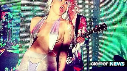 Miley Cyrus Rocks Njpple Pasties and Tinsel Wig While Out in Miami!