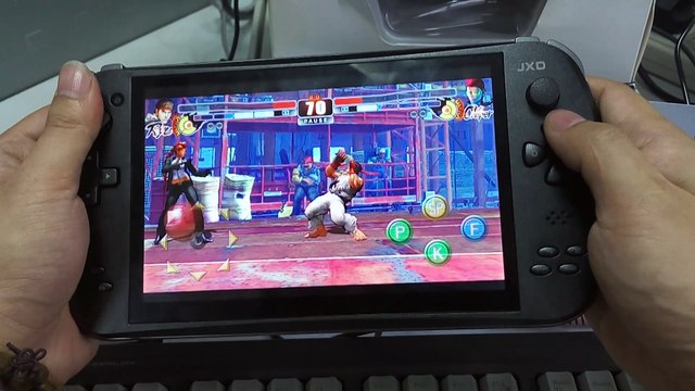 【03】Street Fighter 4 Ryu VS Cviper Walkthrough Review game Video on JXD S7800B Game Console handheld