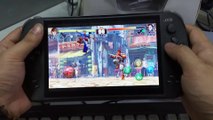 【05】Street Fighter 4 Ryu VS ChunLi Walkthrough Review game Video  on JXD S7800B Game Console handheld
