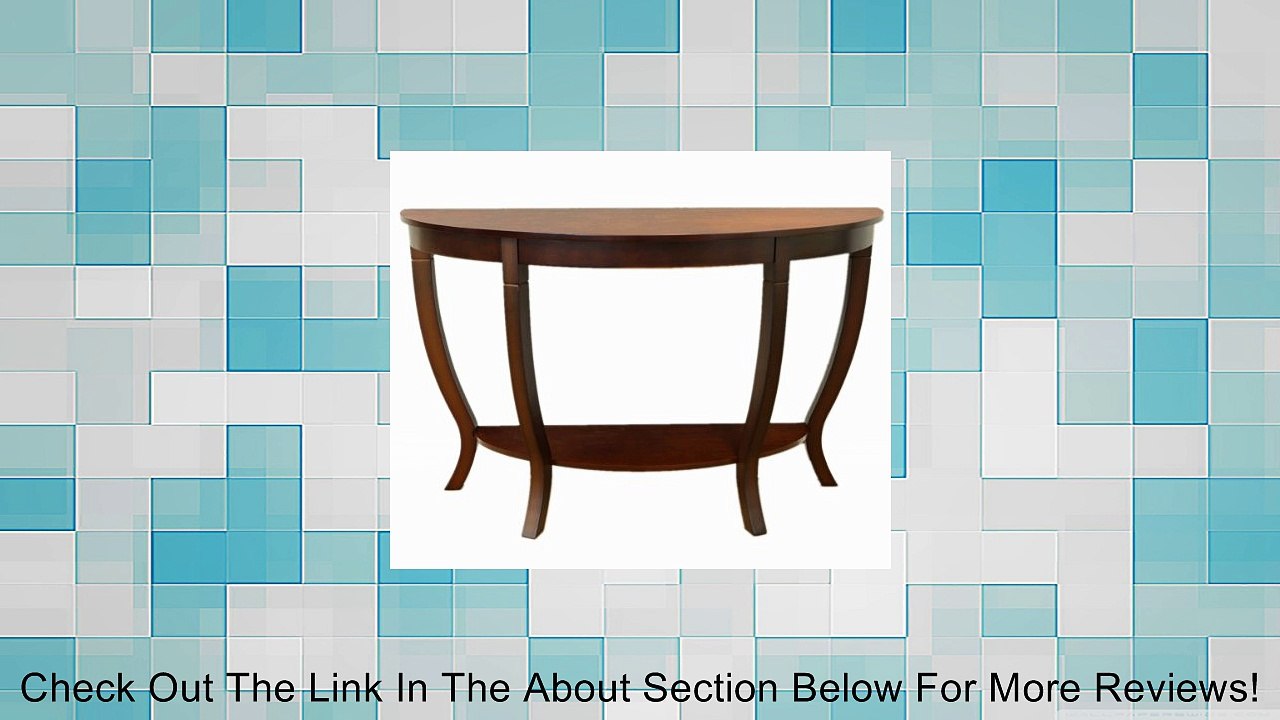 Frenchi Home Furnishing Lewis Wood Sofa Table Review