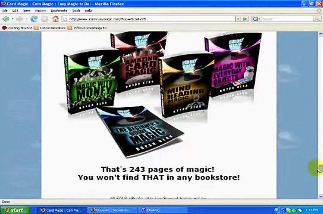 Learn Easy Magic Course by Magician Bryan Dean