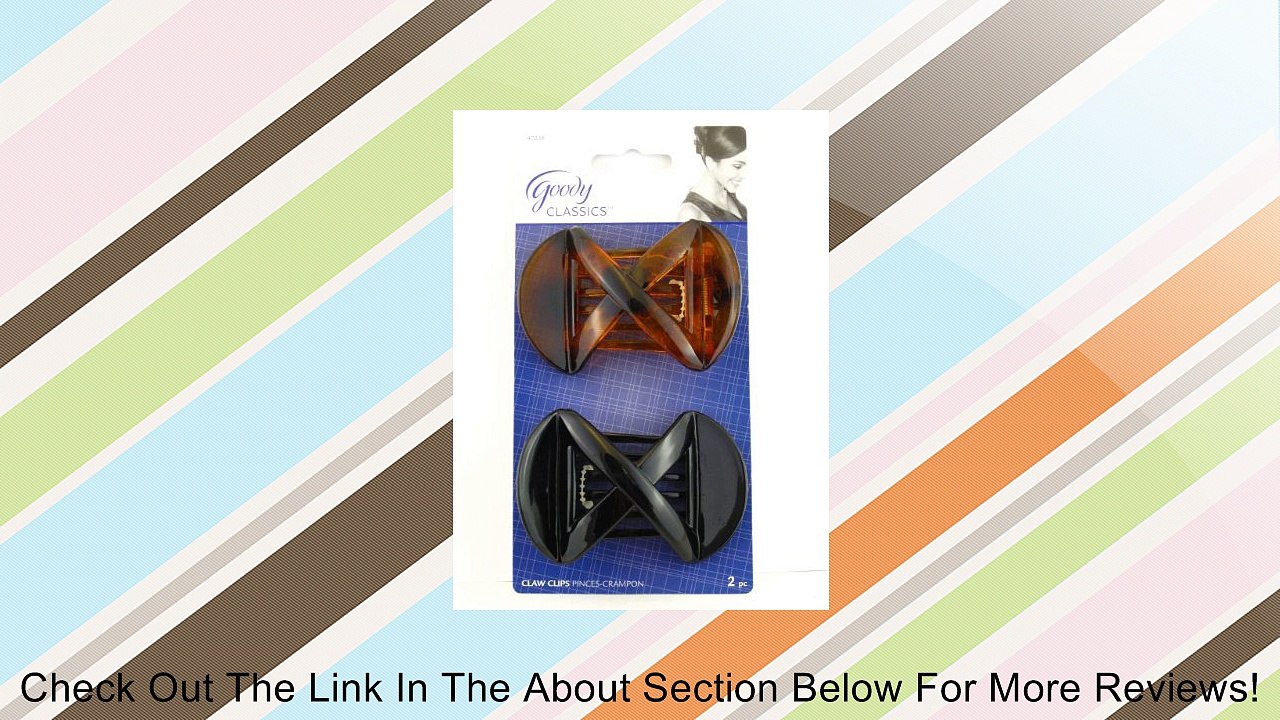 Goody Erin X Updo Claw Hair Clips Review