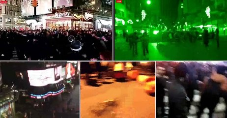 NY Protest Time Square