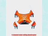 ZPS(TM) Cheerson Cx-10 Mini 2.4g 4ch 6 Axis LED Rc Quadcopter Airplane Orange - Holiday Gift Guide