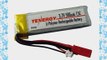 Tenergy 3.7V 500mAh 15C LIPO Battery for UDI U818A Quadcopter E-Flite Blade 120SR T28 micro - Holiday Gift Guide
