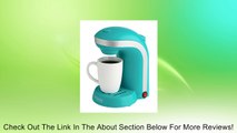 Kitchen Selectives Colors Single Serve Coffee Maker - Teal Review