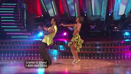 Cristián de la Fuente & Cheryl Burke - Freestyle - Finale