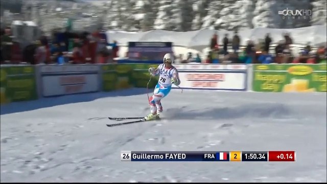 Descente H de Lake Louise, novembre 2014 (premier podium de G. Fayed)