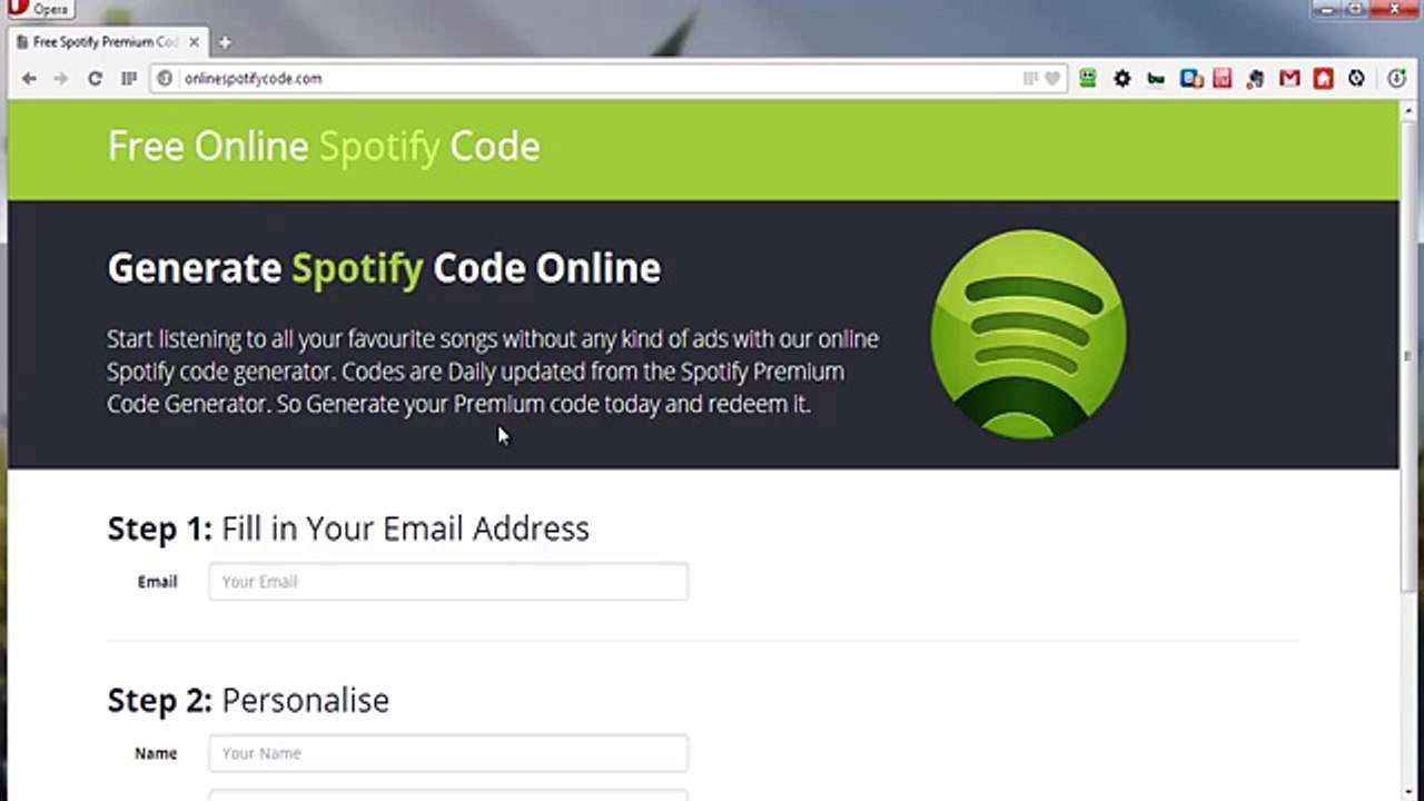 Spotify Premium Code Generator 2014(MUST SEE)[15]