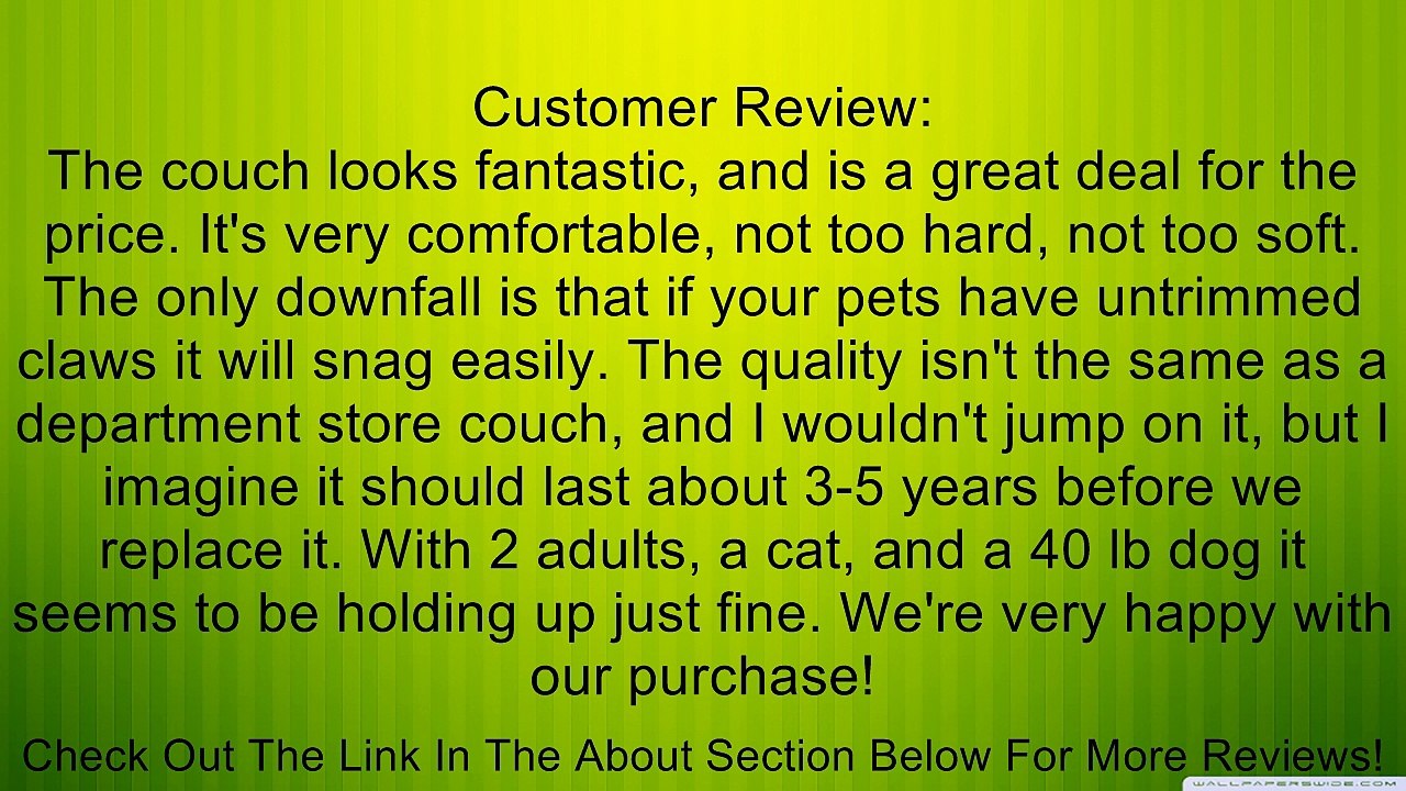 Baxton Studio Dobson Leather Modern Sectional Sofa Review