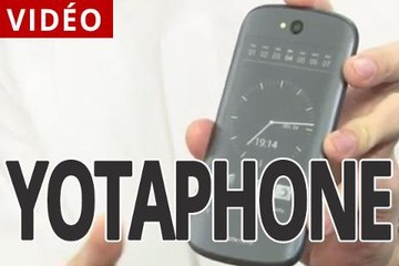 Le Yotaphone et son écran à encre électronique