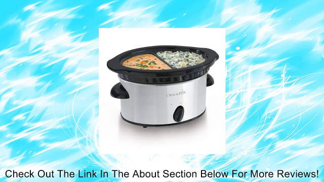 Crock-Pot SCDD-SS Double Dipper Warmer Slow Cooker Review