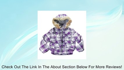 Dollhouse - Little Girls' Plaid Winter Jacket Review