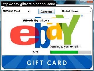 Free ebay/amazon gift cards-Legit