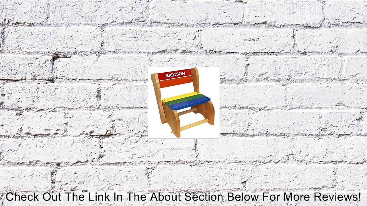Personalized Classic Step Stool Chair Review