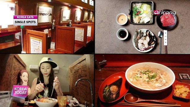 Korea Today Ep717C3 Table for One in Seoul