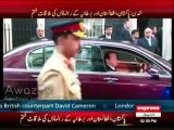PM Nawaz meets British premier at 10 Downing Street