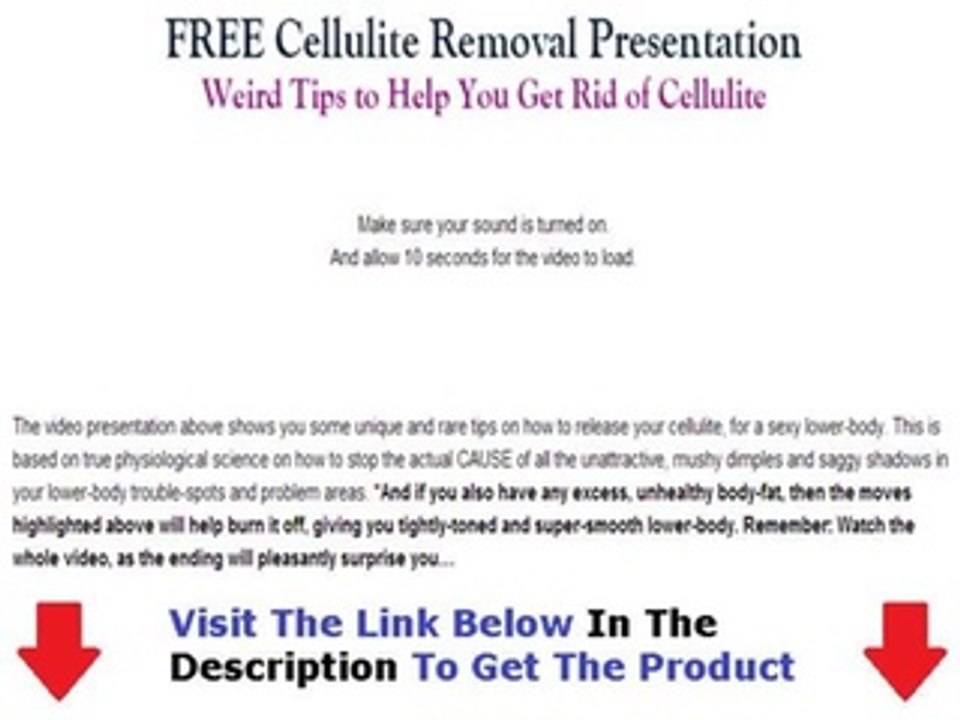 Truth About Cellulite Discount Link Bonus + Discount