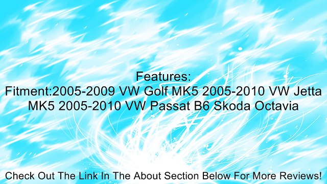 Air-Condition Control Switch Panel Brand New 3Pcs For Volkswagen VW 05-09 Golf MK5 05-10 Jetta MK5 Passat B6 Skoda Octavia 2005 2006 2007 2008 2009 2010 Review