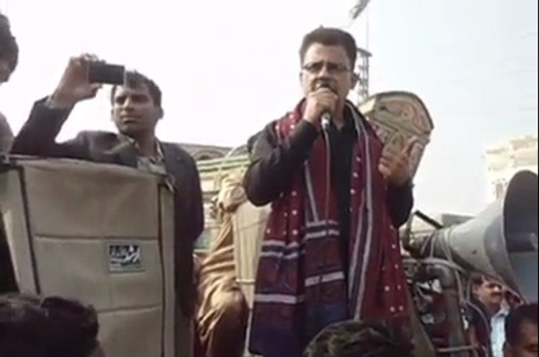 Kumb. Ayaz Latif Palijo speech Mohbt Sindh Bedari March 30th Nov 2014